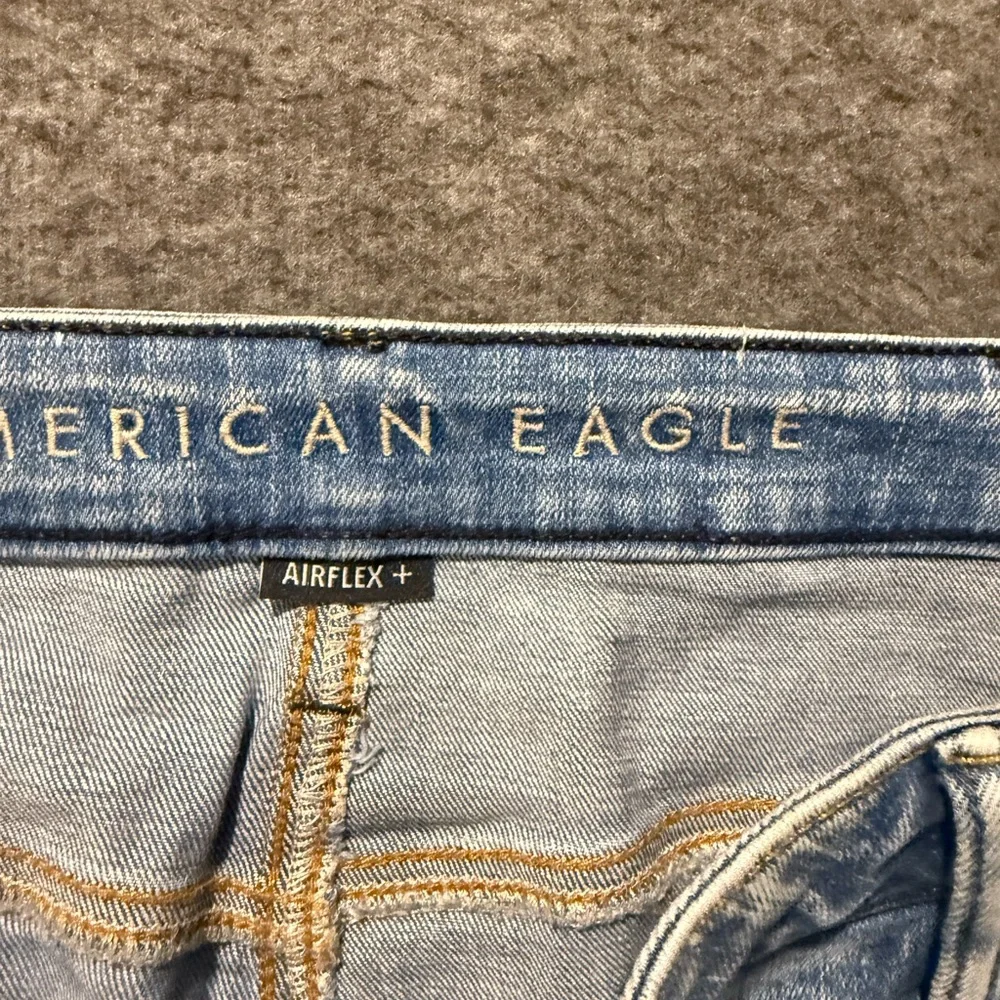American Eagle Cut Off Jean Shorts Mens 42 blue 9